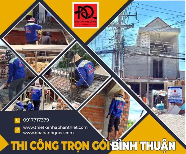 Xây nhà trọn gói Phan Thiết | Công ty Kiến trúc - Xây dựng Đoàn Anh Quốc . Nhà chú Quyển Phú Hài được thi công trọn gói Phan Thiết Bình Thuận